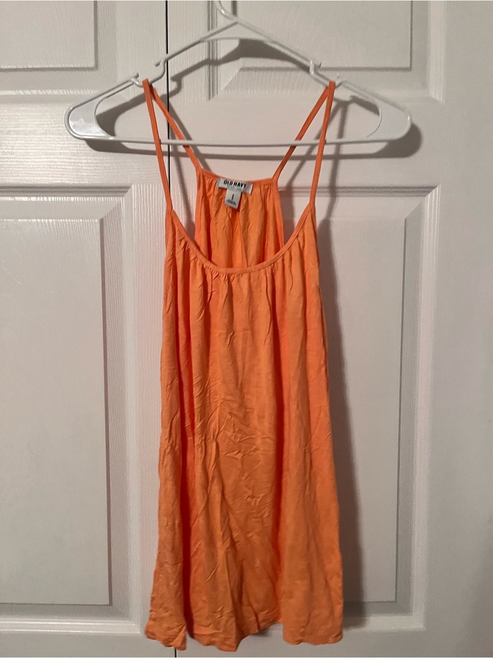 Old Navy Orange Lightweight Spaghetti Strap Camisole